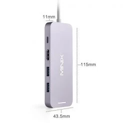 Minix USB-C Adapter/SSD - USB Hubs -PC Zubehör Verkäufe 6932052 3 d 1